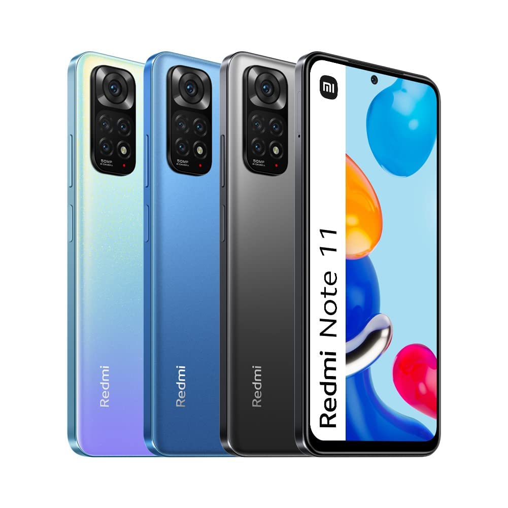 XIAOMI Redmi Note 11 - Smartphone 4+128GB, 6.43 Inch 90Hz FHD+